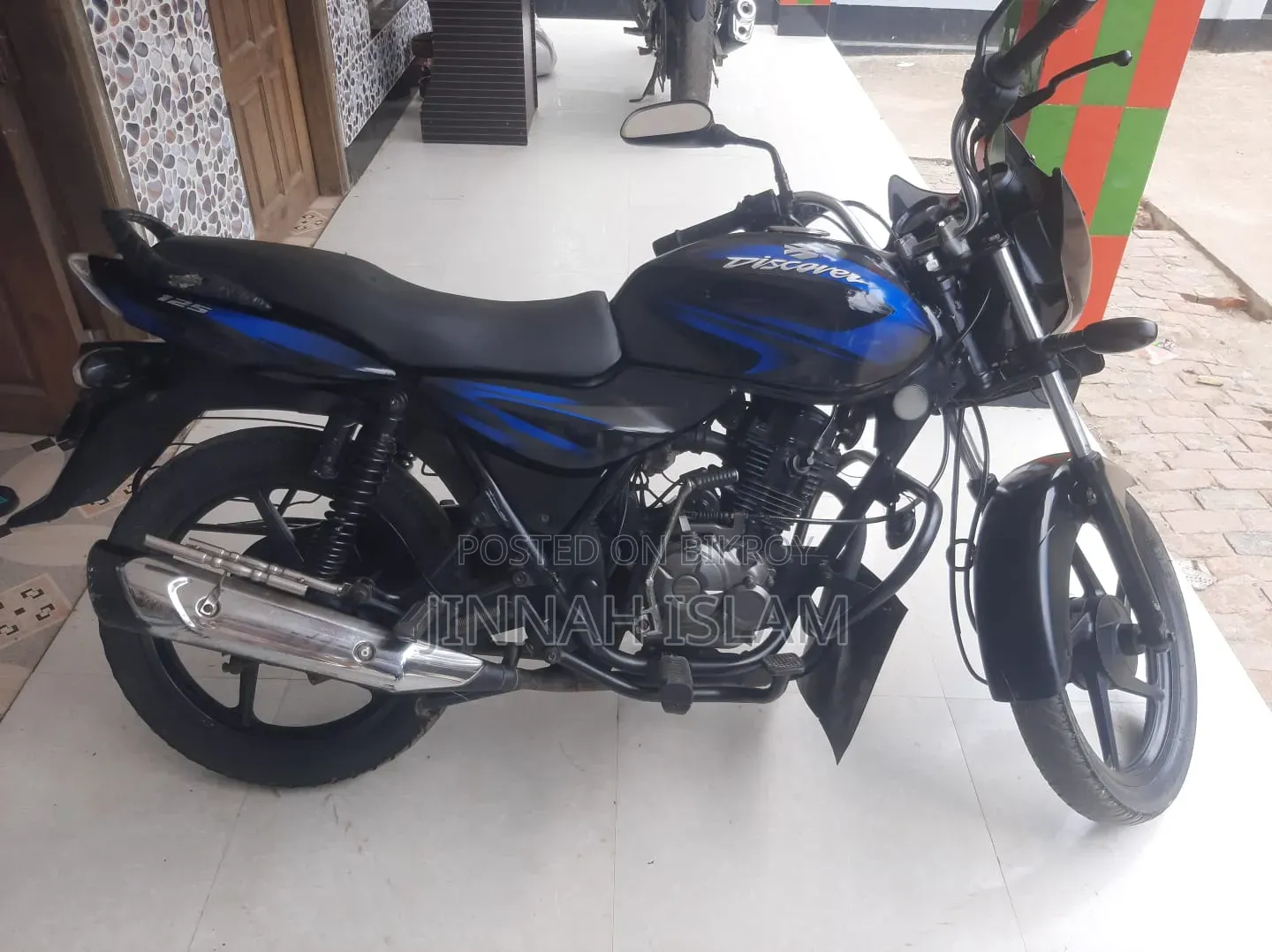 Bajaj Discover 125 2012 Blue