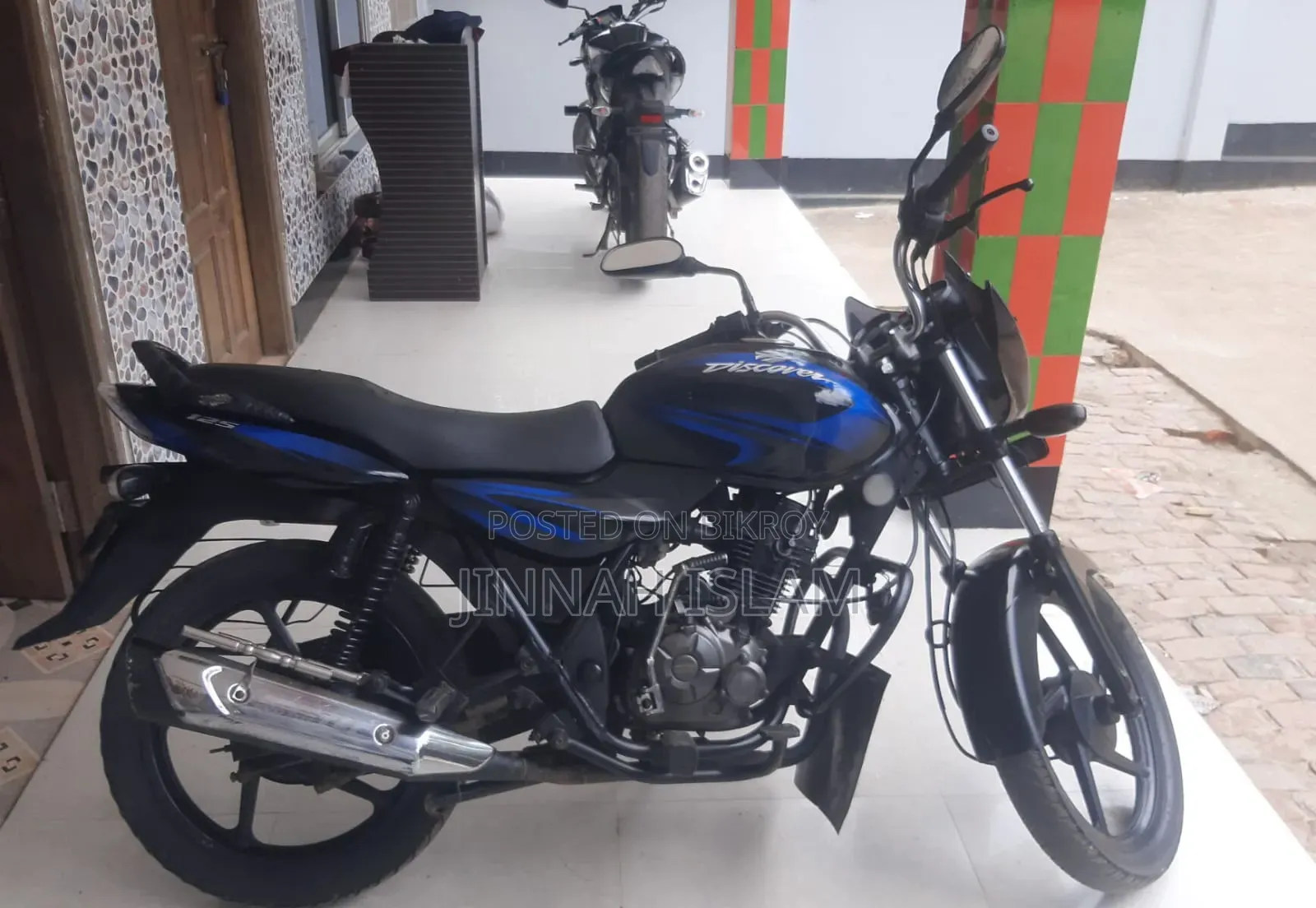 Bajaj Discover 125 2012 Blue
