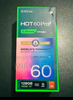 New Infinix Hot 60 Pro+ 128 GB Pink