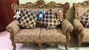 Royal Victorian Segun Wooden Sofa Set for Sale (3,2,2 =7seater)