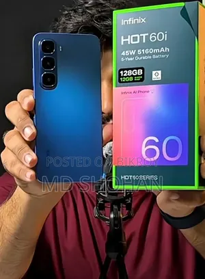 Infinix Hot 60i 128 GB Blue