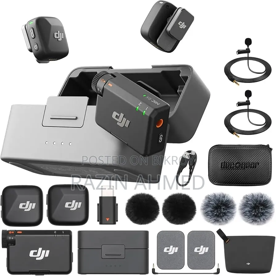 Dji Mic Mini Dual (2tx+1rx+Case) Brand New (Only Unboxed)