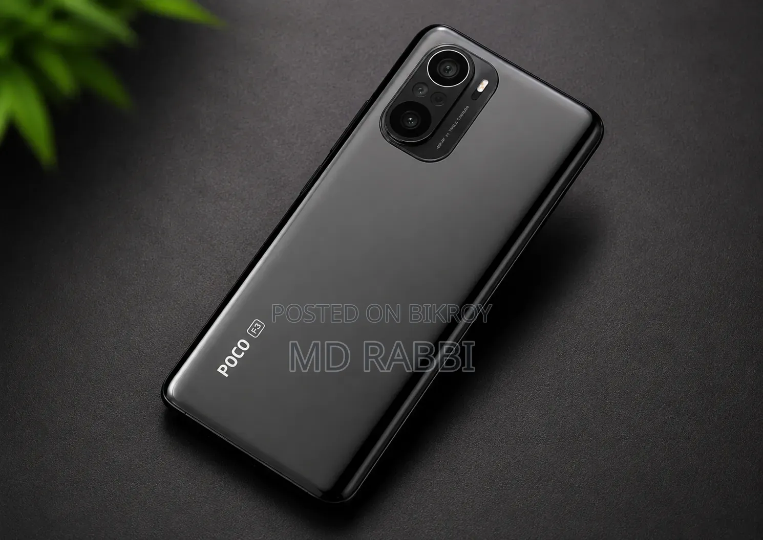 Xiaomi Poco F3 256 GB Black