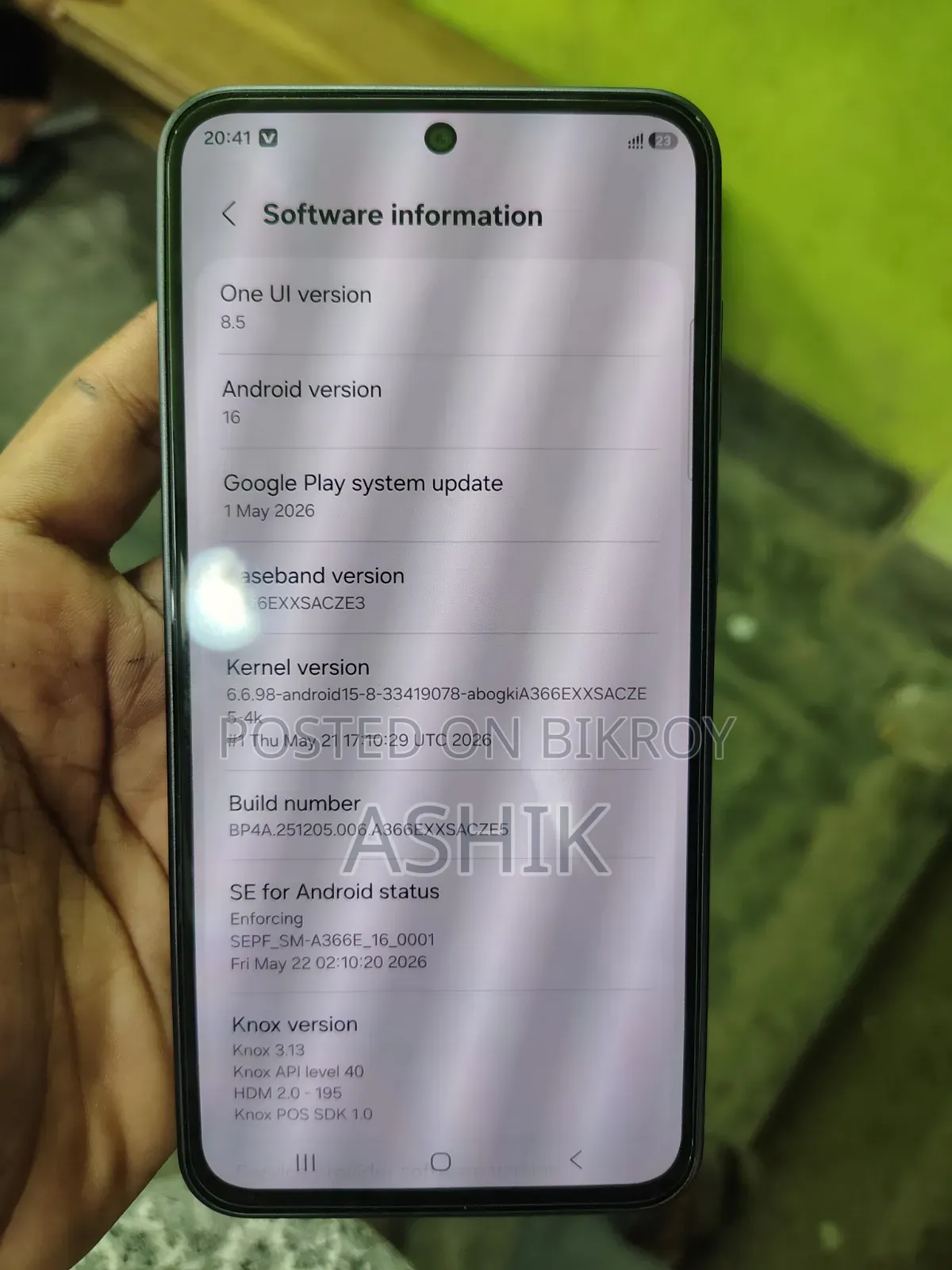 New Samsung Galaxy A36 128 GB Black