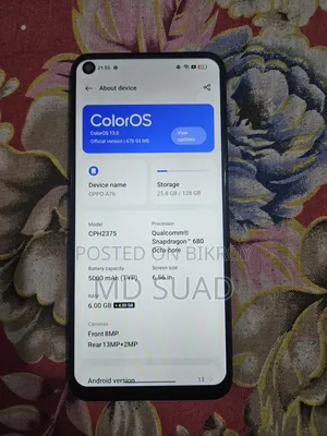 Oppo A76 128 GB Black