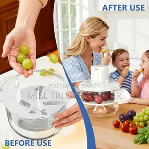 Peel fruits in 1 click! New smart kitchen gadget
