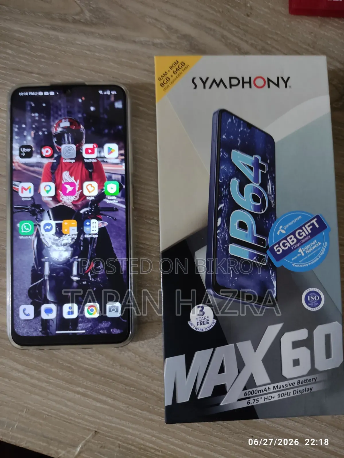 Symphony Max 60 64 GB