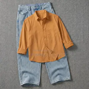 Oxford Shirt and Baggy Jeans