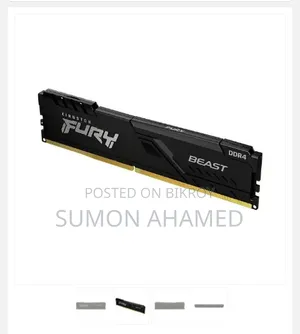 Kingston Fury Beast 8gb Ddr4 3200mhz Desktop Ram