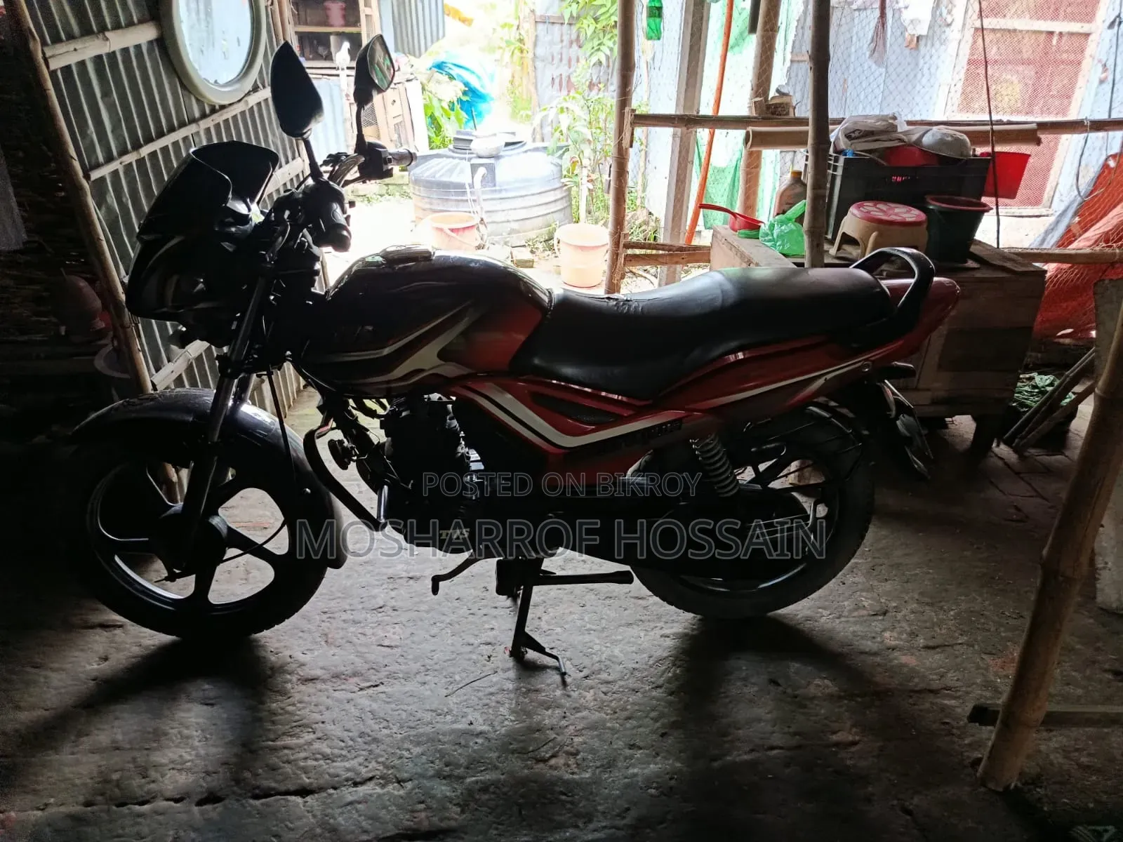 নতুন টিভিএস মেট্রো প্লাস ২০২১ লাল