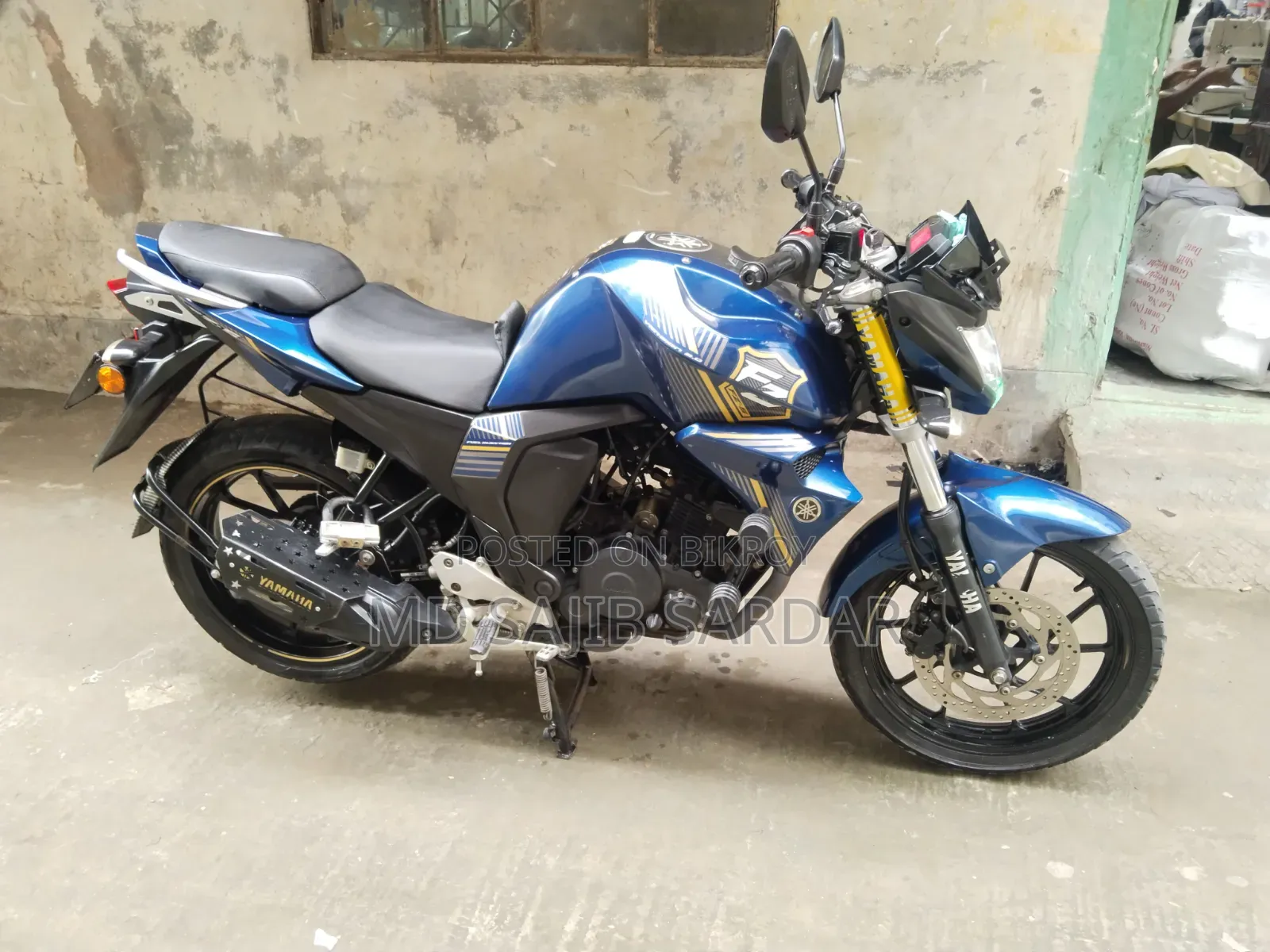New Yamaha FZ 2024 Blue