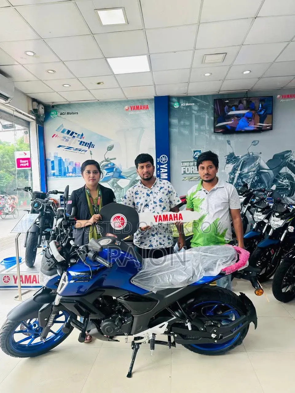 Yamaha FZ 2025 Yellow