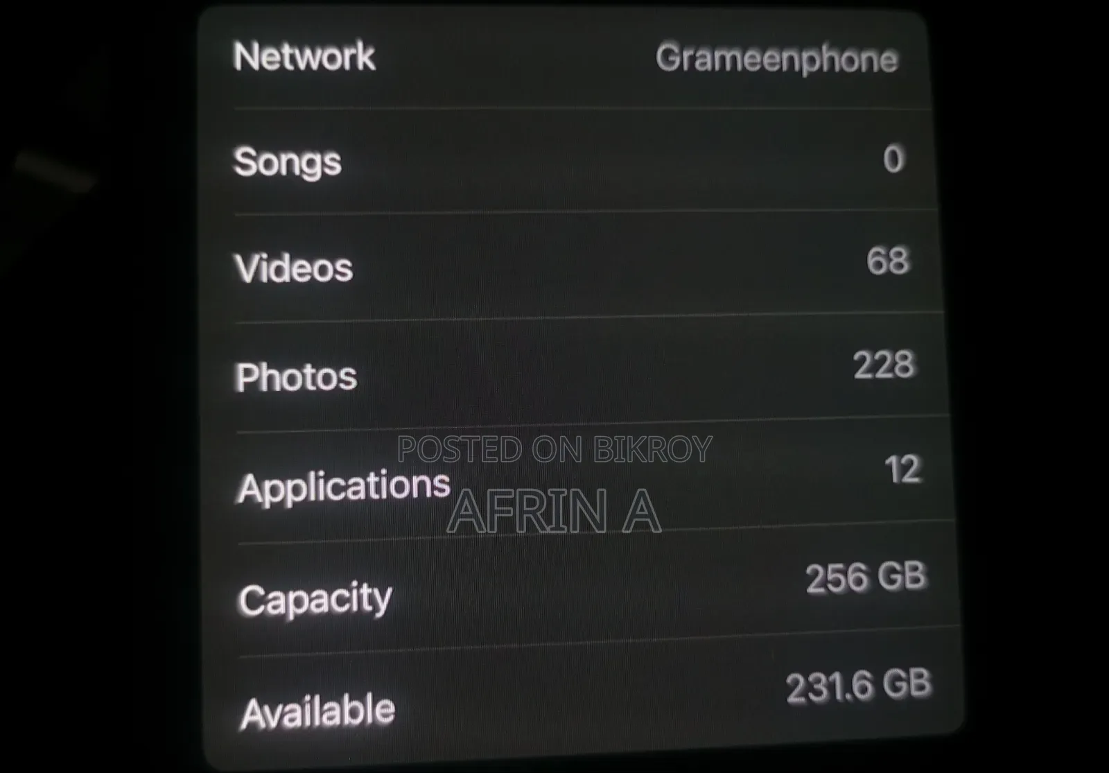 Apple iPhone X 256 GB Black