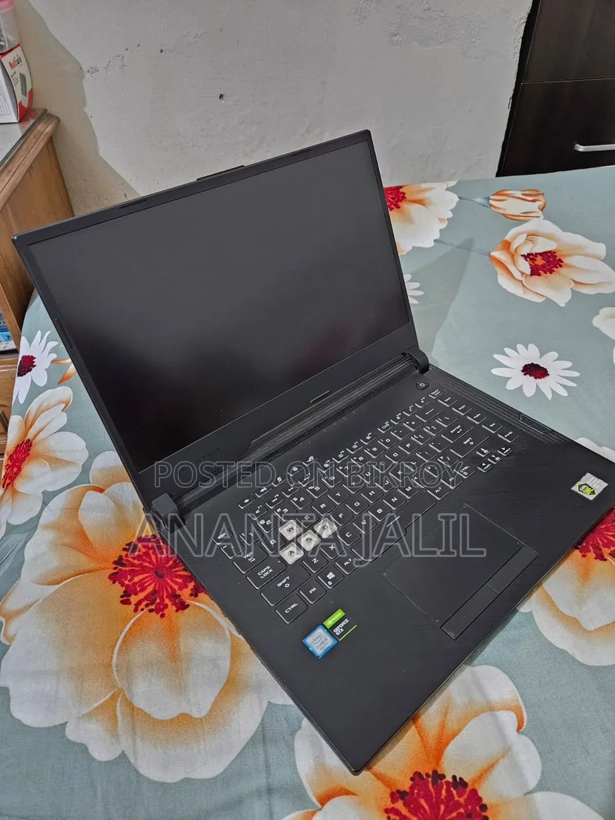 Laptop Asus ROG Strix G731G 16GB Intel Core I5 HDD+SSD 512GB