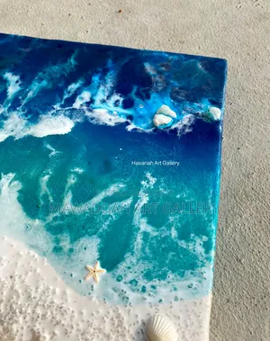 Resin Art Ocean Theme