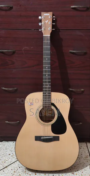 Authentic Yamaha F310 Natural Acoustic Guitar For Sale