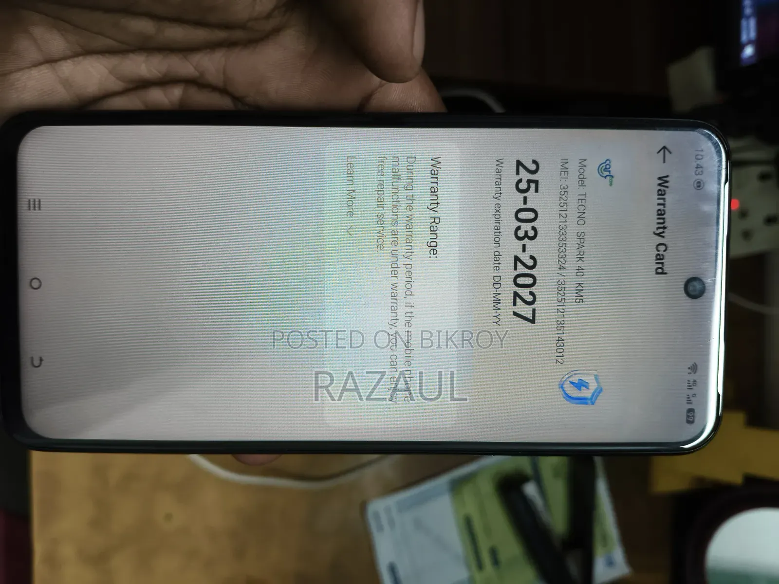 Tecno Spark 40 128 GB Black