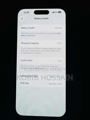 Apple iPhone 15 256 GB Black