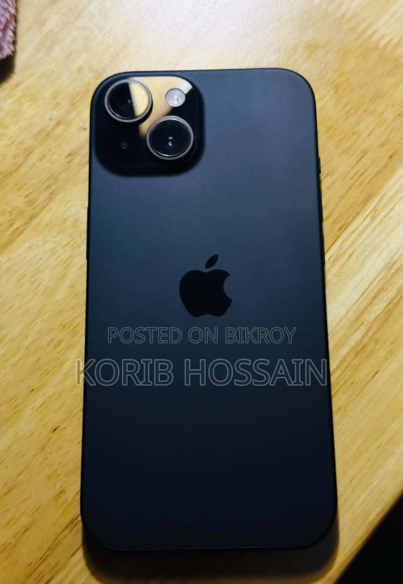 Apple iPhone 15 256 GB Black