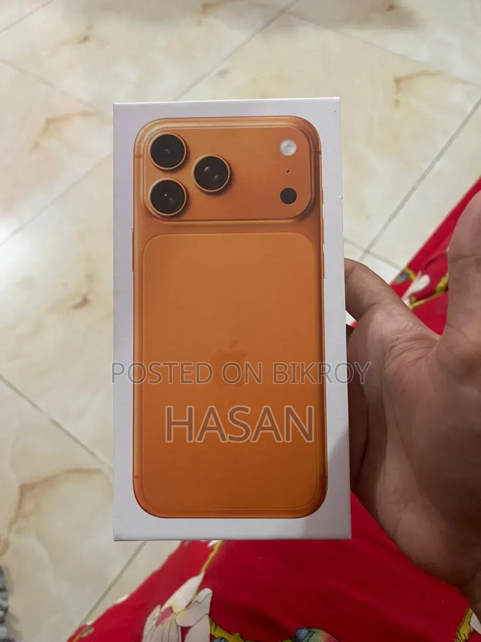 অ্যাপল আইফোন ১৭ প্রো ম্যাক্স ২৫৬ জিবি অরেঞ্জ