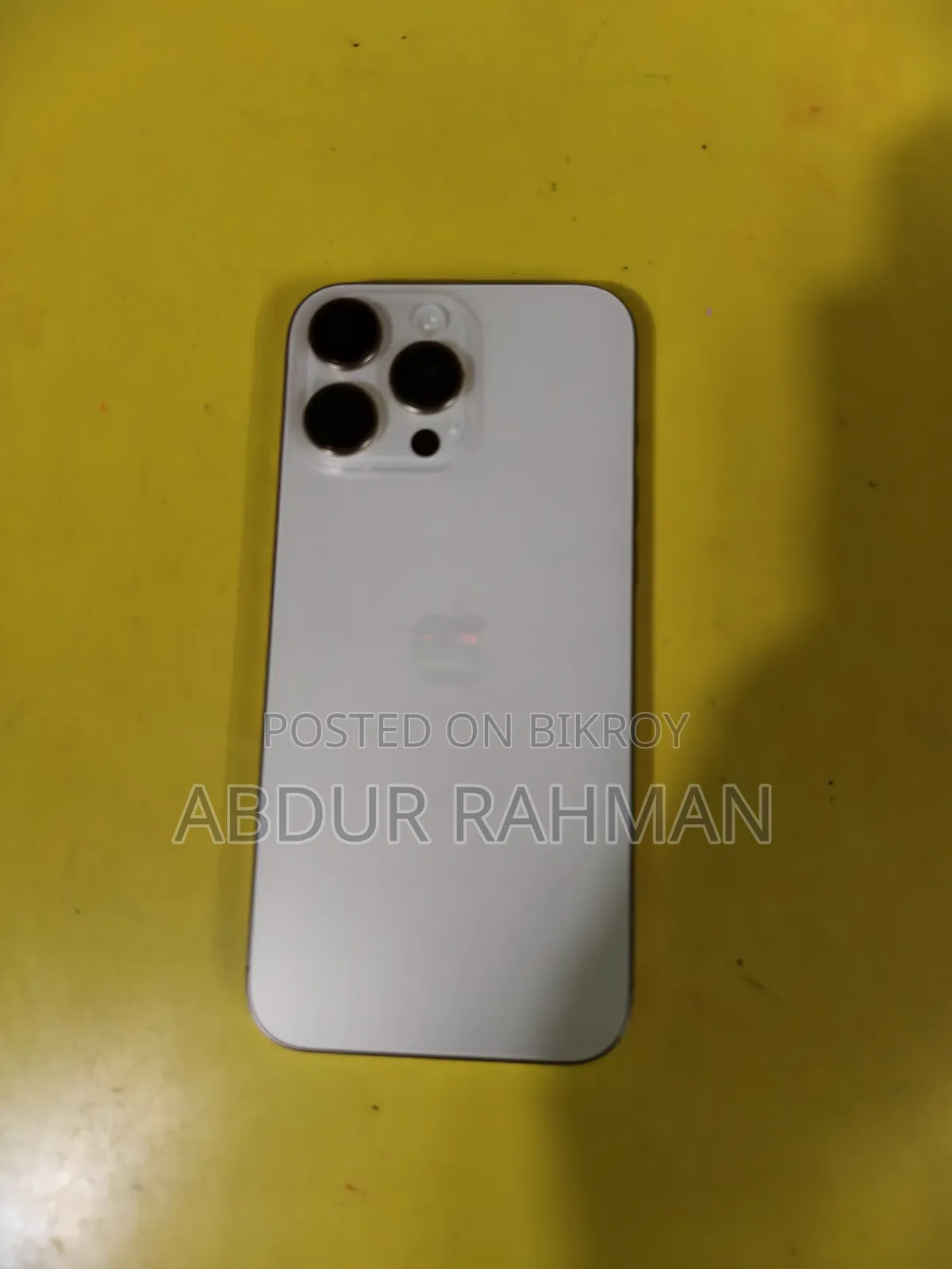 অ্যাপল আইফোন ১৬ প্রো ম্যাক্স ২৫৬ জিবি রোজ গোল্ড