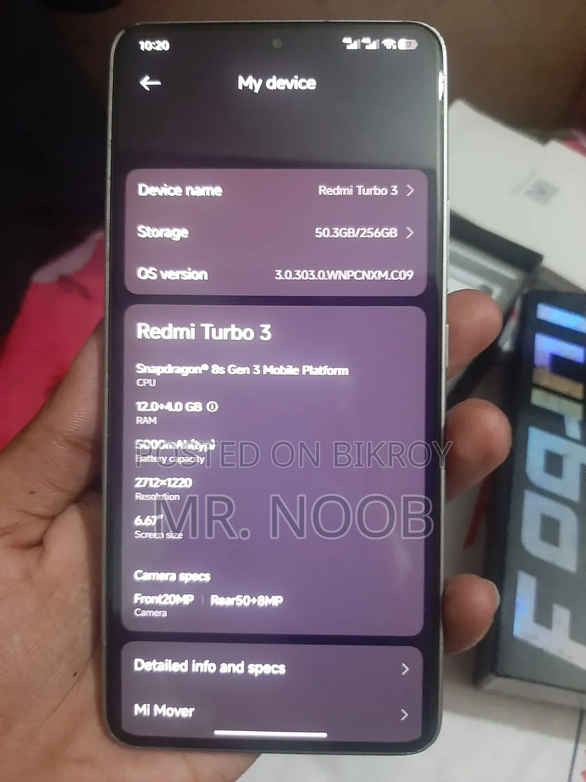 Xiaomi Poco F6 256 GB Gray