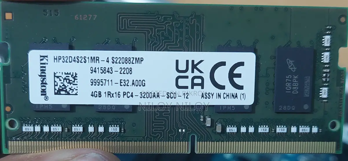 8GB (4GB + 4GB) 3200MHz DDR4 RAM for Laptop