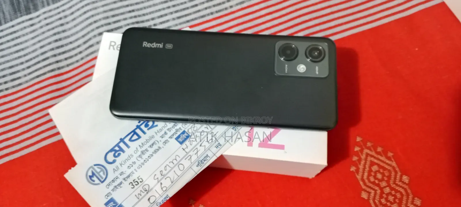 Xiaomi Redmi Note 12 256 GB Black