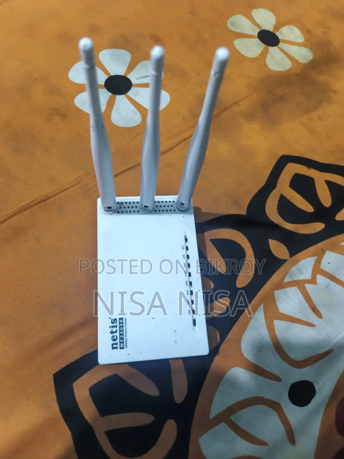 একবারে নতুন রাউটার ১ মাস ব্যবহার