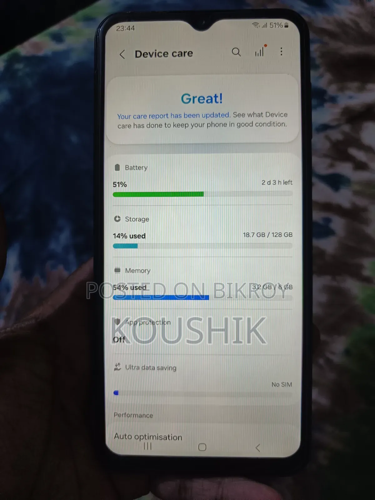 Samsung Galaxy F23 128 GB Black