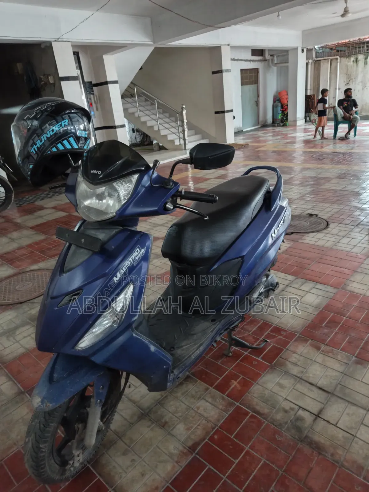 Hero Maestro Edge 110 2019 Blue