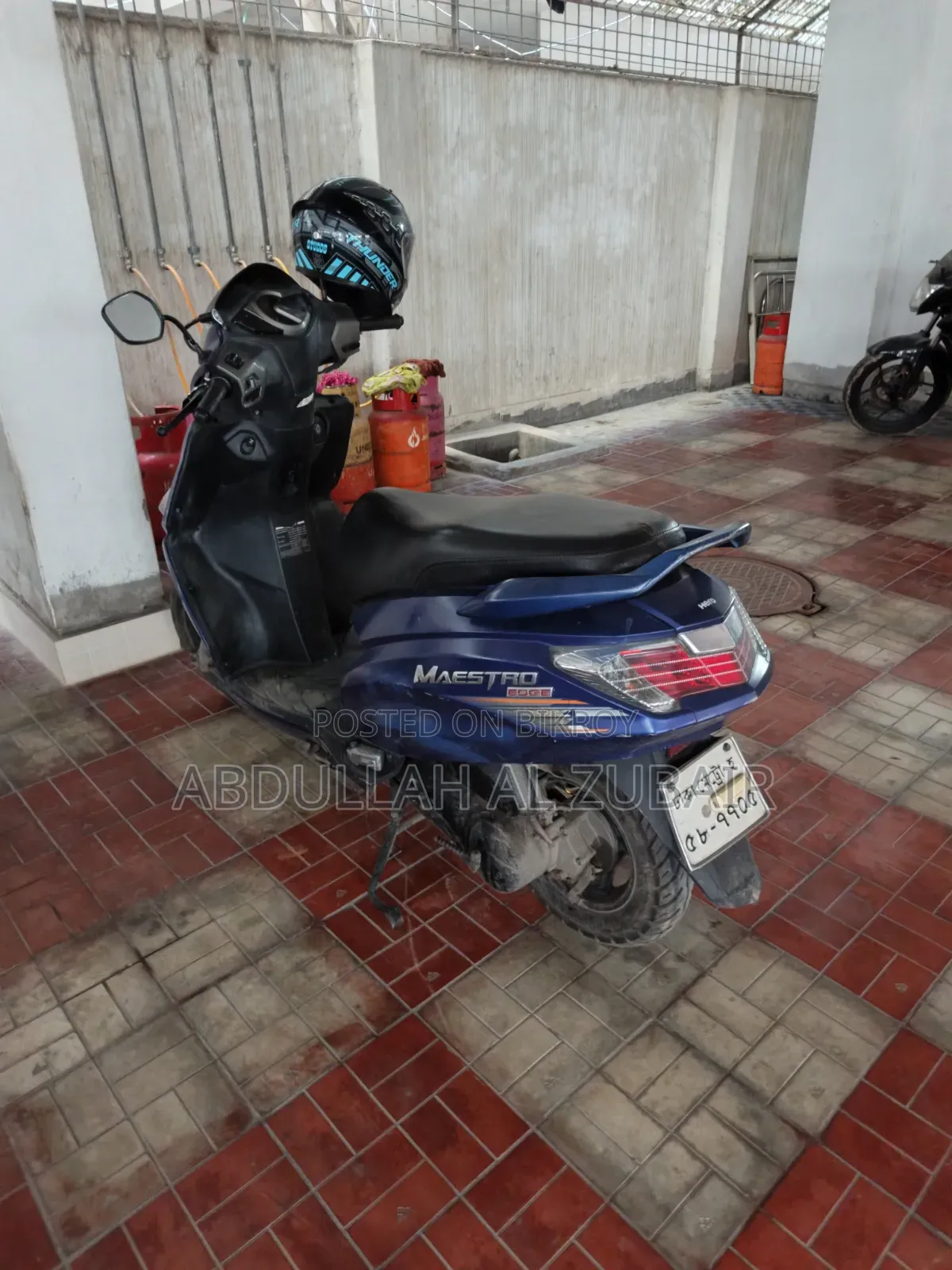 Hero Maestro Edge 110 2019 Blue