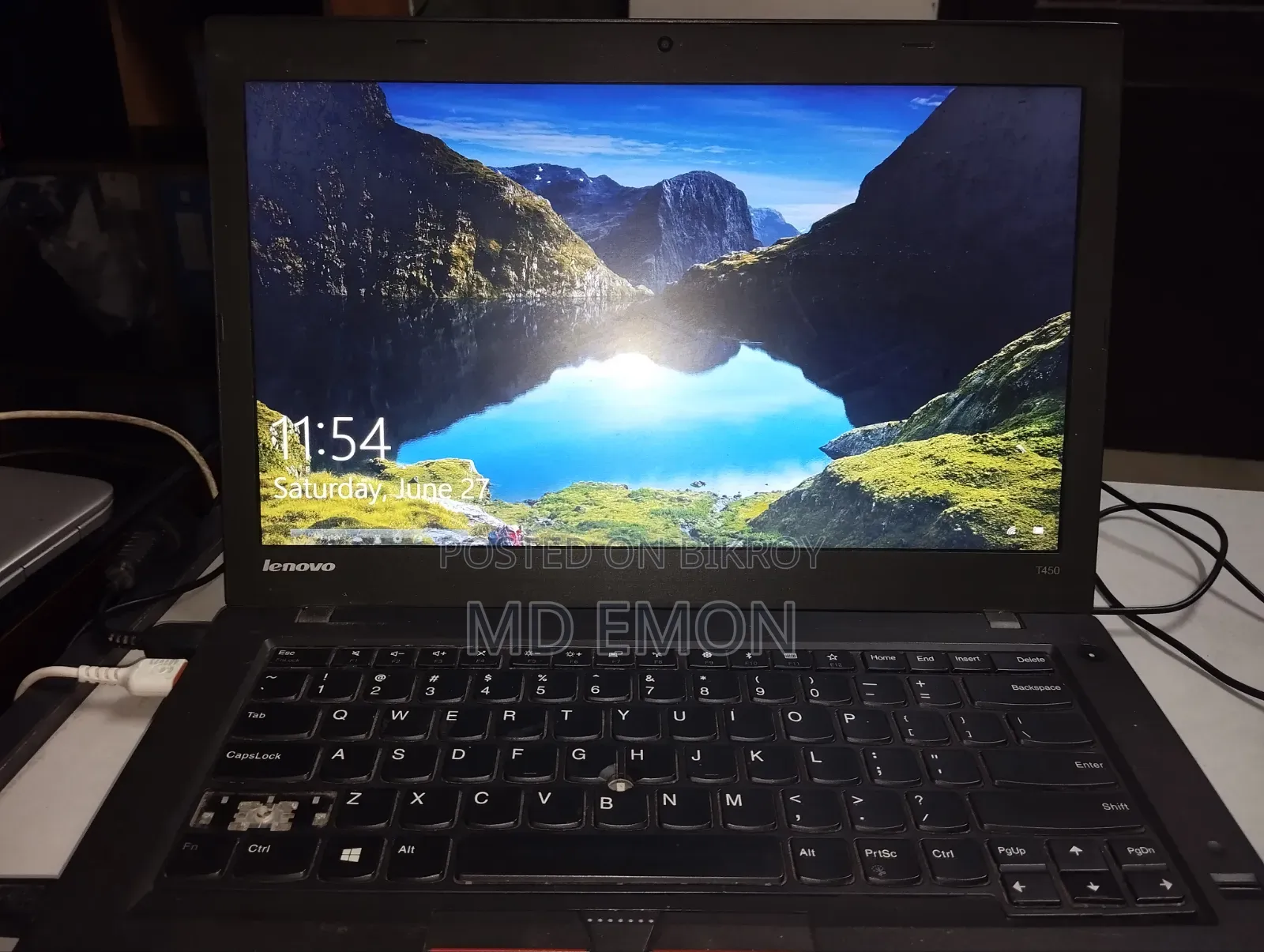 Laptop Lenovo ThinkPad T450 8GB Intel Core i5 SSD 256GB