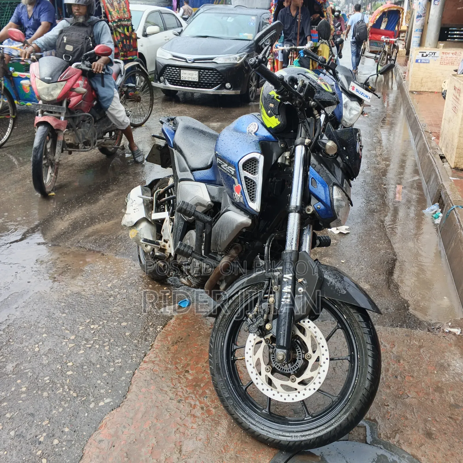 Yamaha FZS V3 2019 Blue