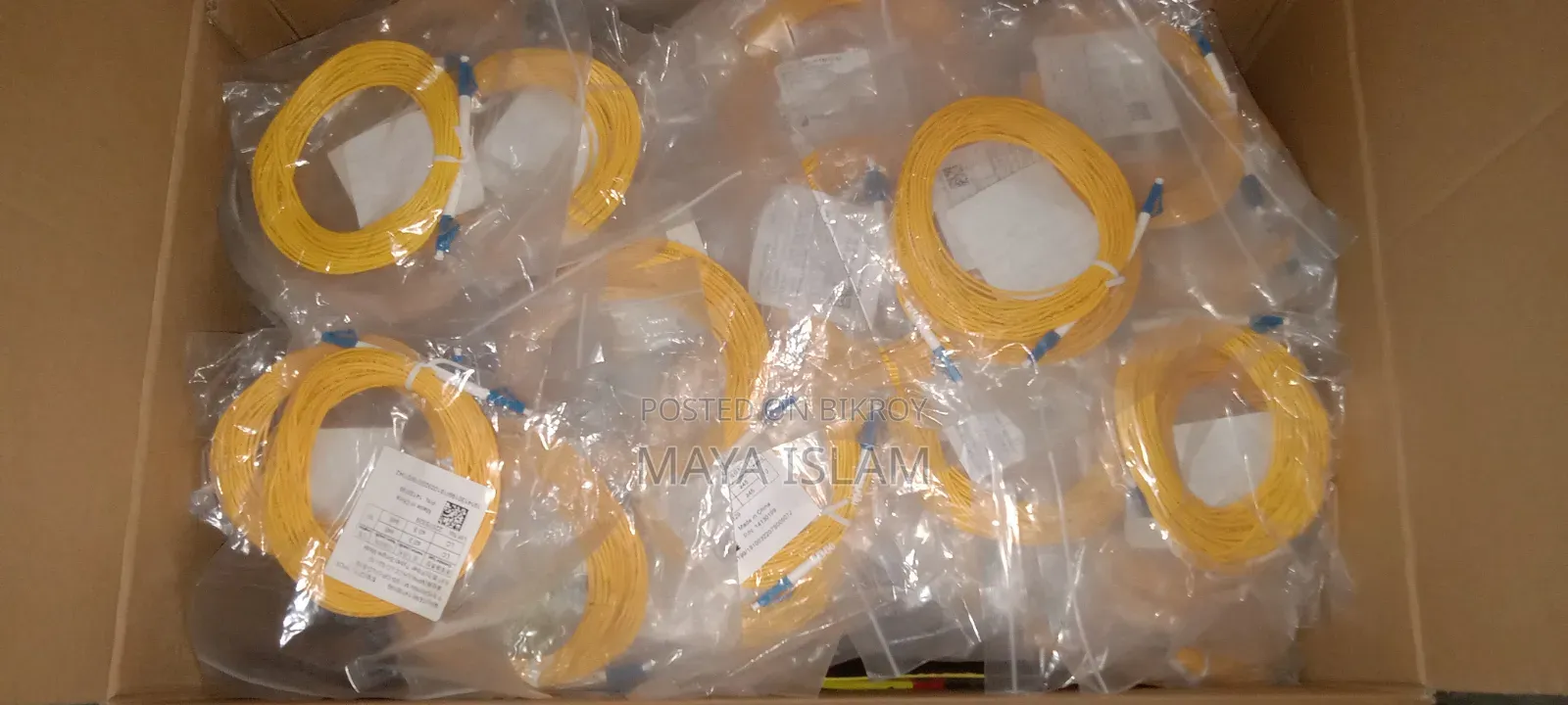 Lc-Lc Single Mode Optical Patch Cord Good Condition New Patch Cord