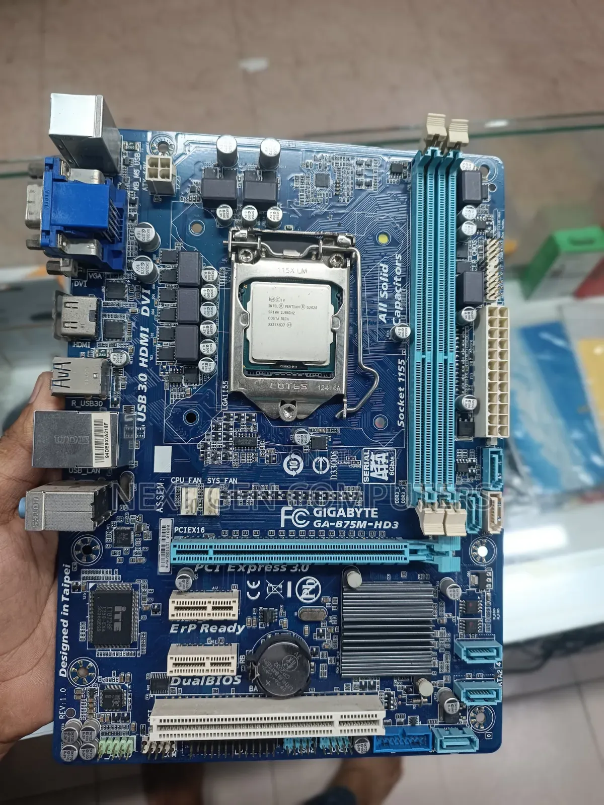 মাদারবোর্ড গিগাবাইট Ga-B75m-Hd 3