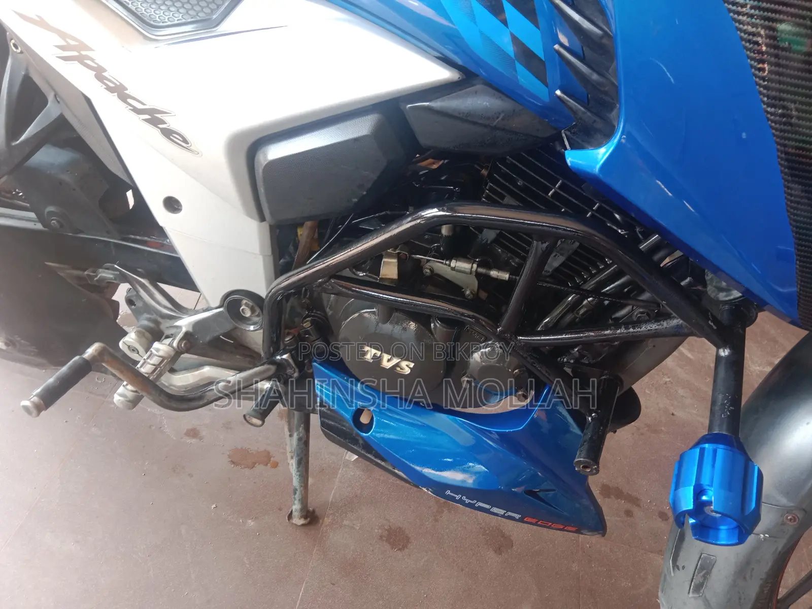 TVS Apache RTR 160 4V 2020 Blue
