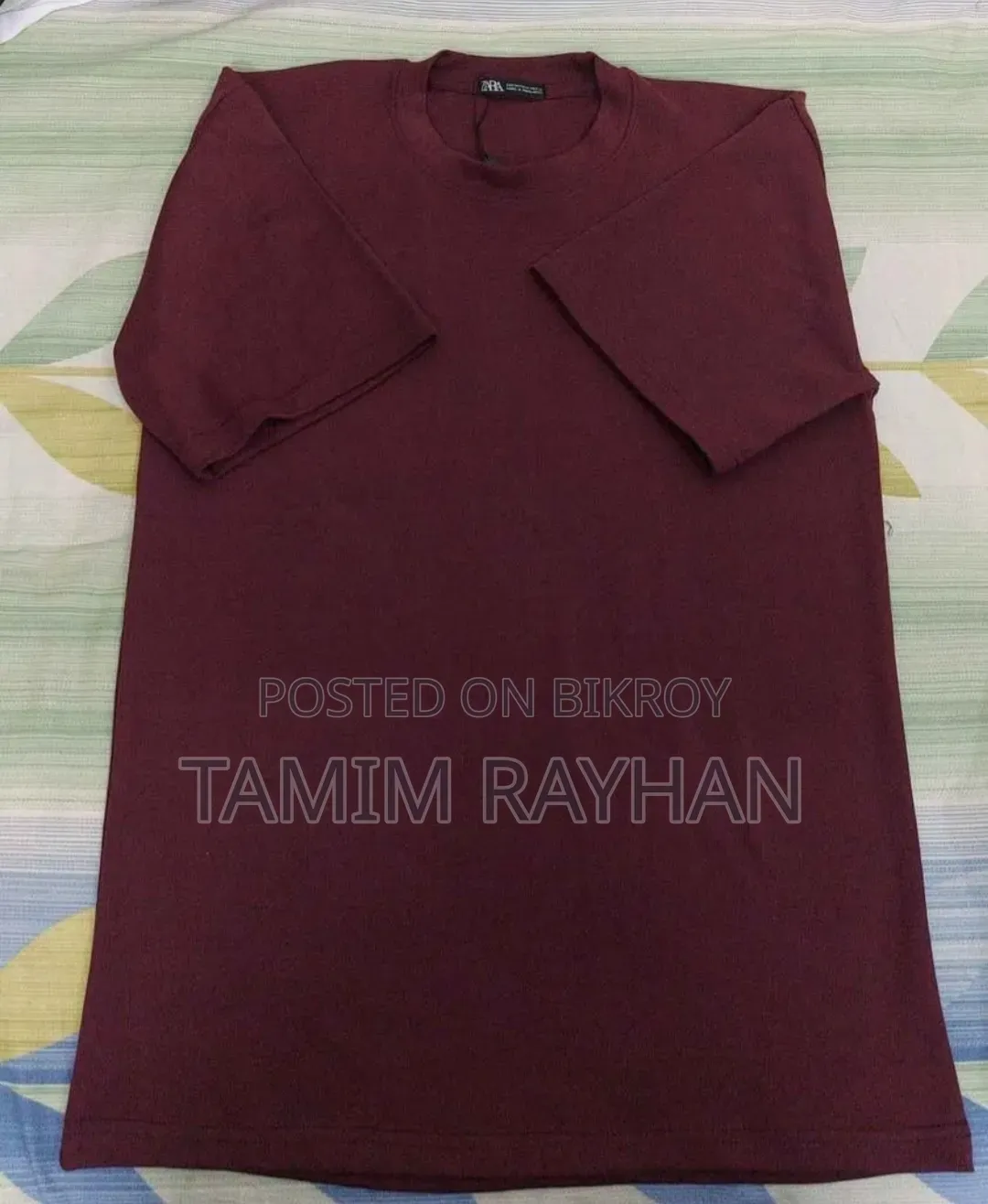 Brand New Zara Dropshoulder T-shirt For Men