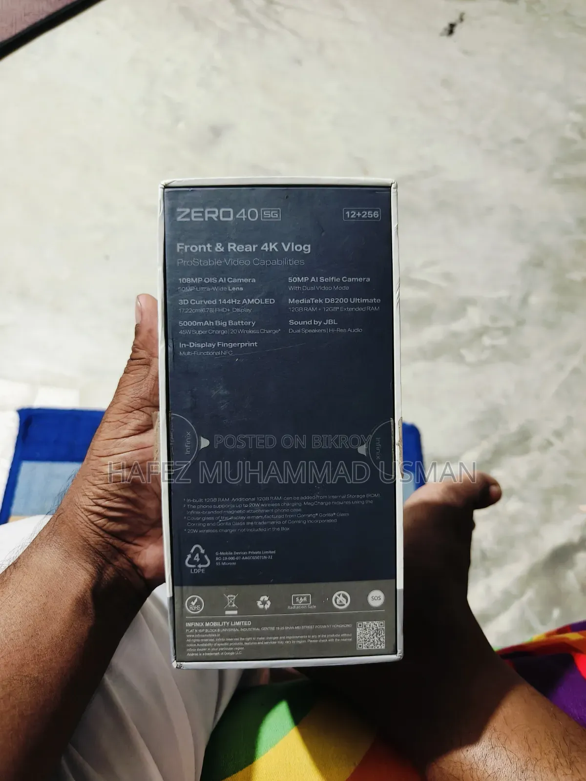 Infinix Zero 40 256 GB Black