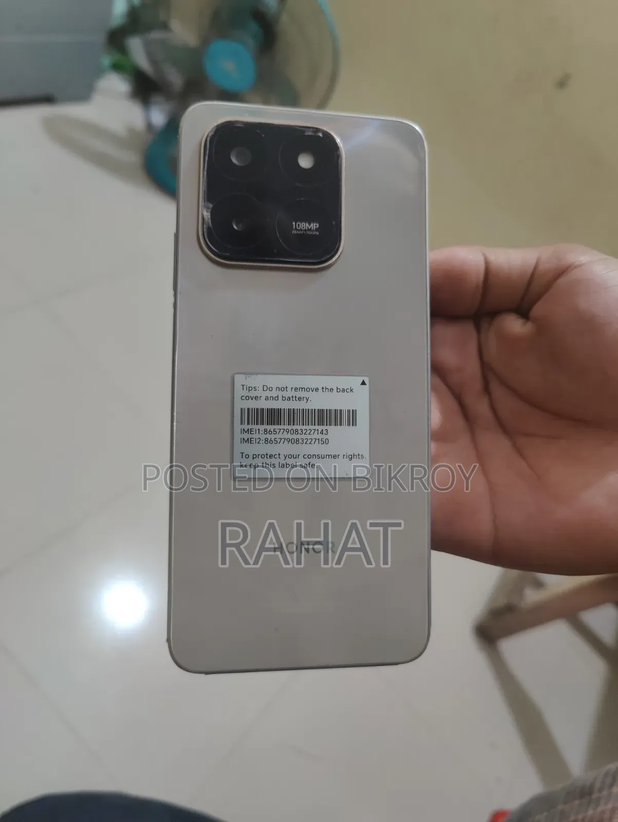 Honor X7d 256 GB Gray