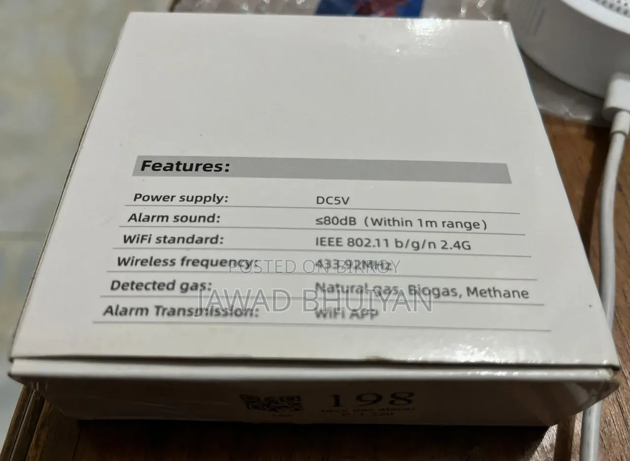 Tuya Smart Gas Sensor