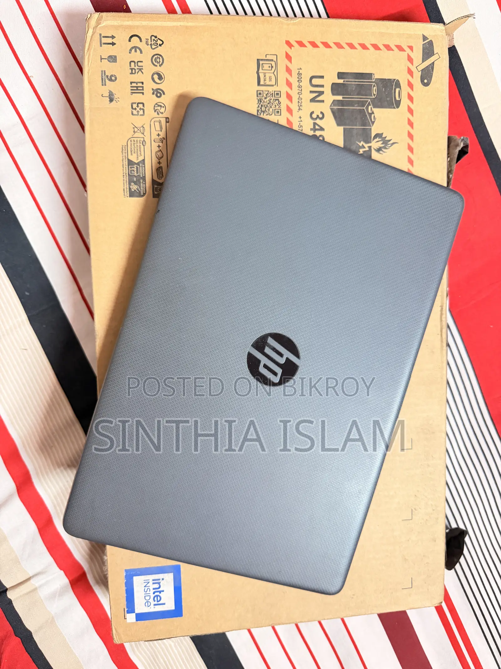 Laptop HP 250 G10 8GB Intel Core I5 HDD+SSD 512GB