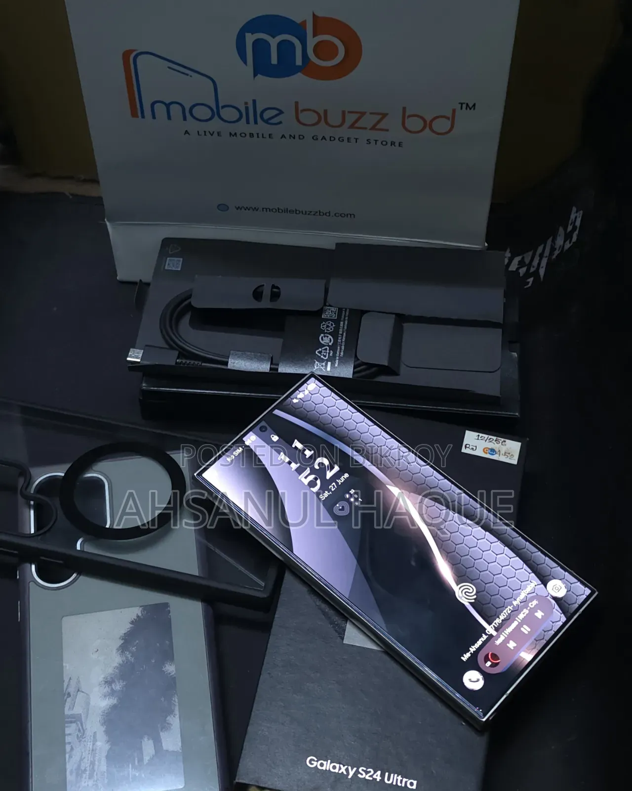Samsung Galaxy S24 Ultra 256 GB Gray
