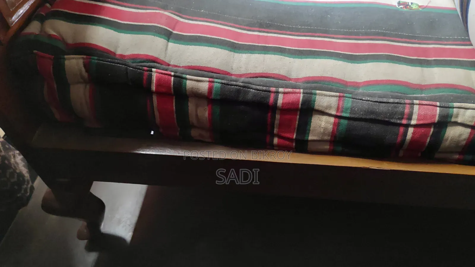 Double Size Wooden Bed (Jajim, Toshok, Balish Soho)