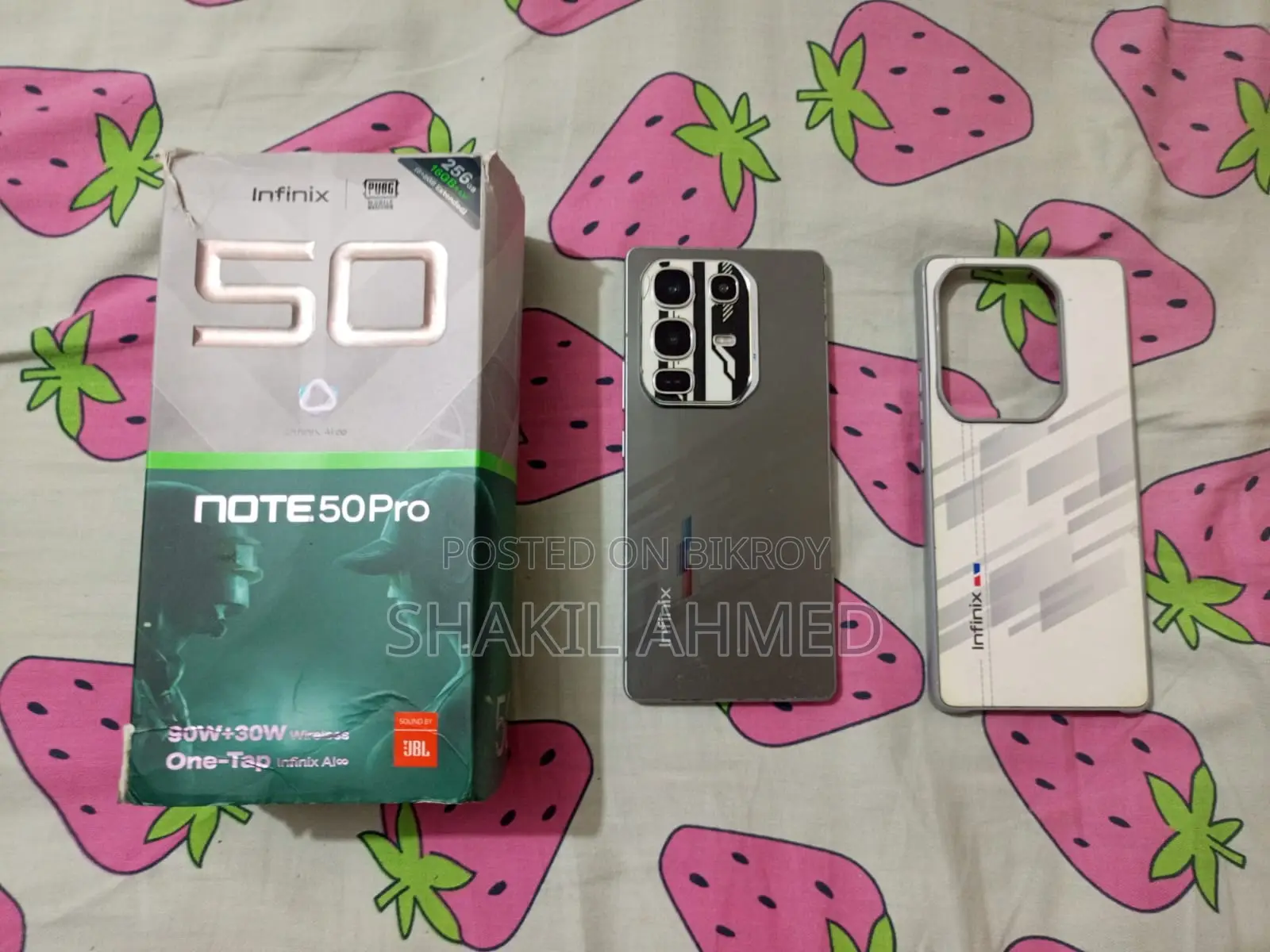 Infinix Note 50 Pro+ 256 GB Gray