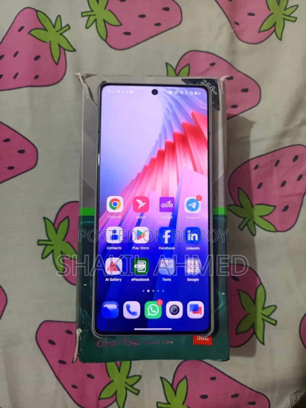 Infinix Note 50 Pro+ 256 GB Gray