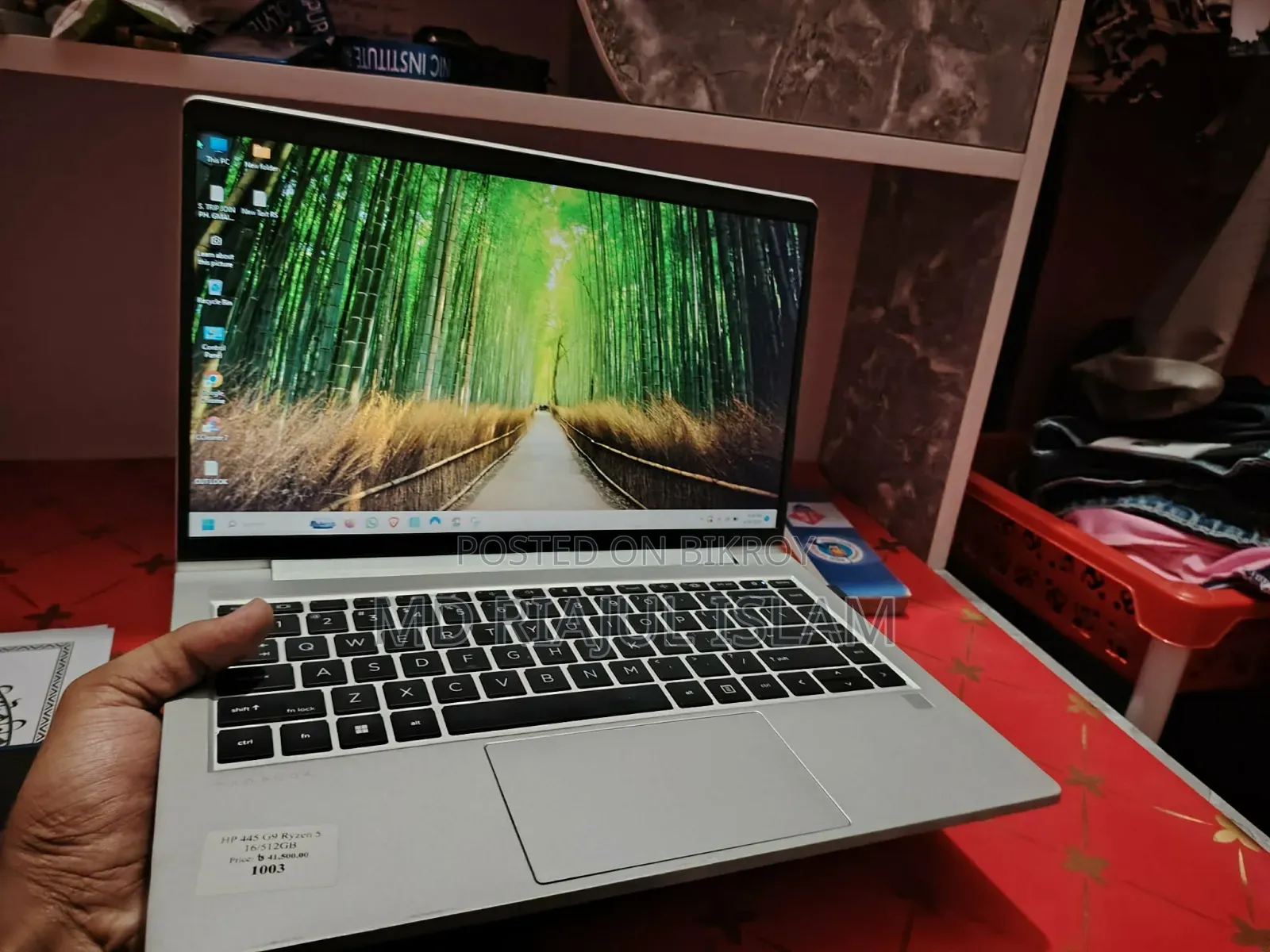 Laptop HP ProBook 445 G9 16GB AMD Ryzen 5 HDD+SSD 512GB