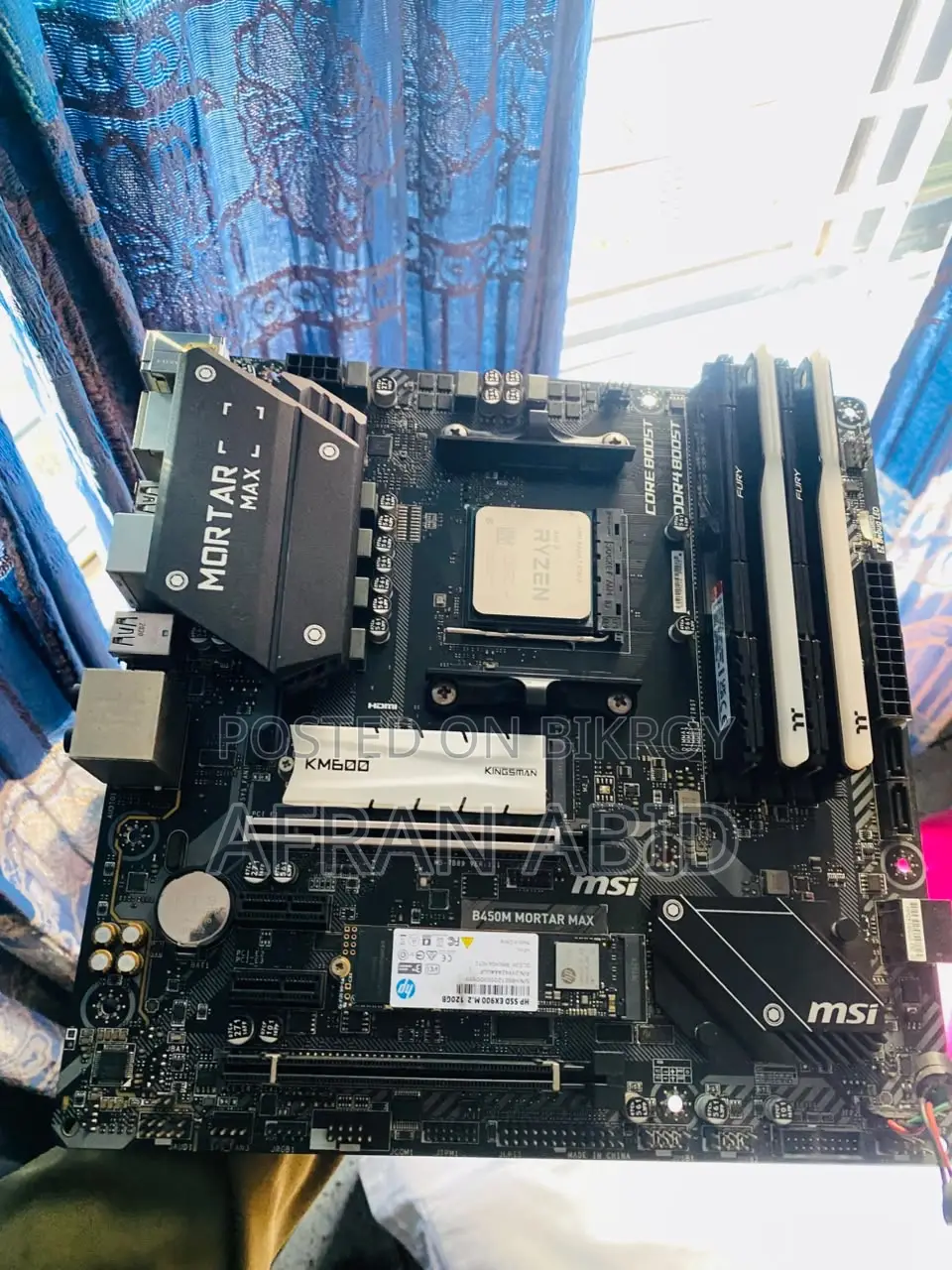 Msi B450m Mortar Max
