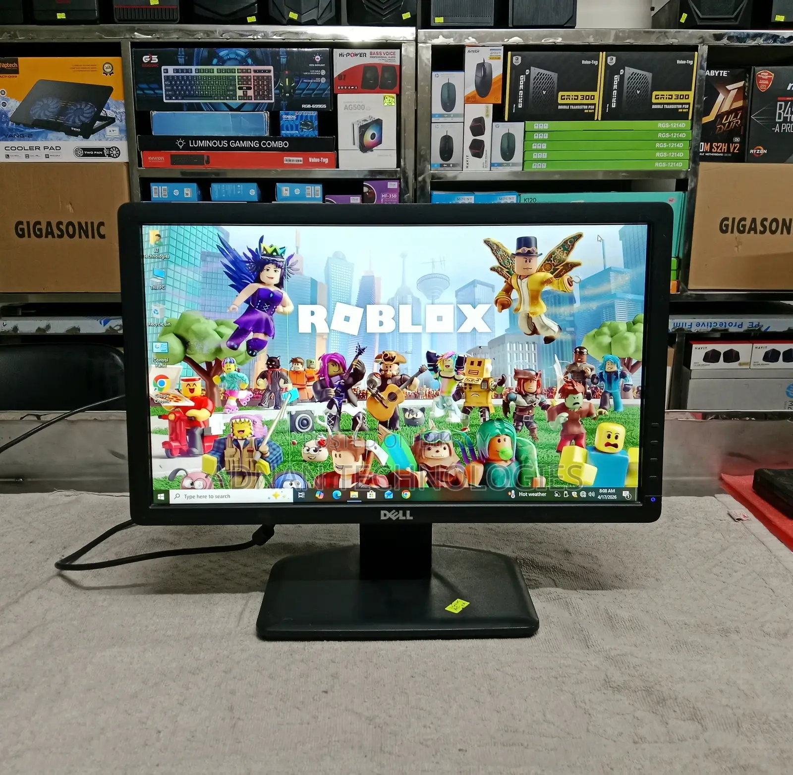 Dell E1912h 19" 16:9 Wide Screen Led Hd Plus Monitor
