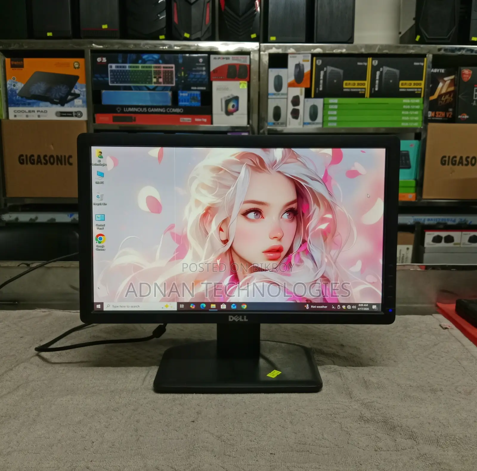 Dell E1912h 19" 16:9 Wide Screen Led Hd Plus Monitor